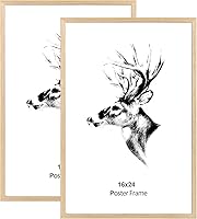 Vista 49 de Yaetm Portarretratos de 11 x 14 pulgadas con paspartú para fotos de 8 x 10 pulgadas, juego de 2, marcos de fotos de madera de roble macizo natural