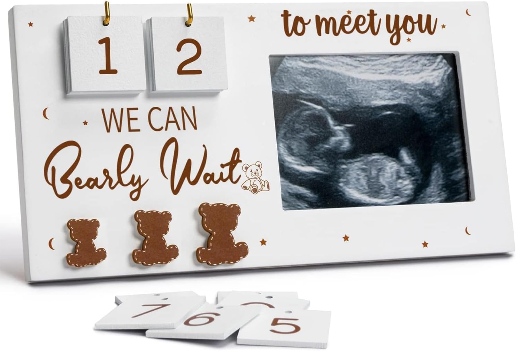 Baby Scan Photo Frames - Baby Scan Photo Frame, Ultrasound Photo Frame,baby First Scan Photo Frame For Nan, Gift For Pregnant Friend, Gallery For My Photos, Love At First Sight Gift, New Years Present