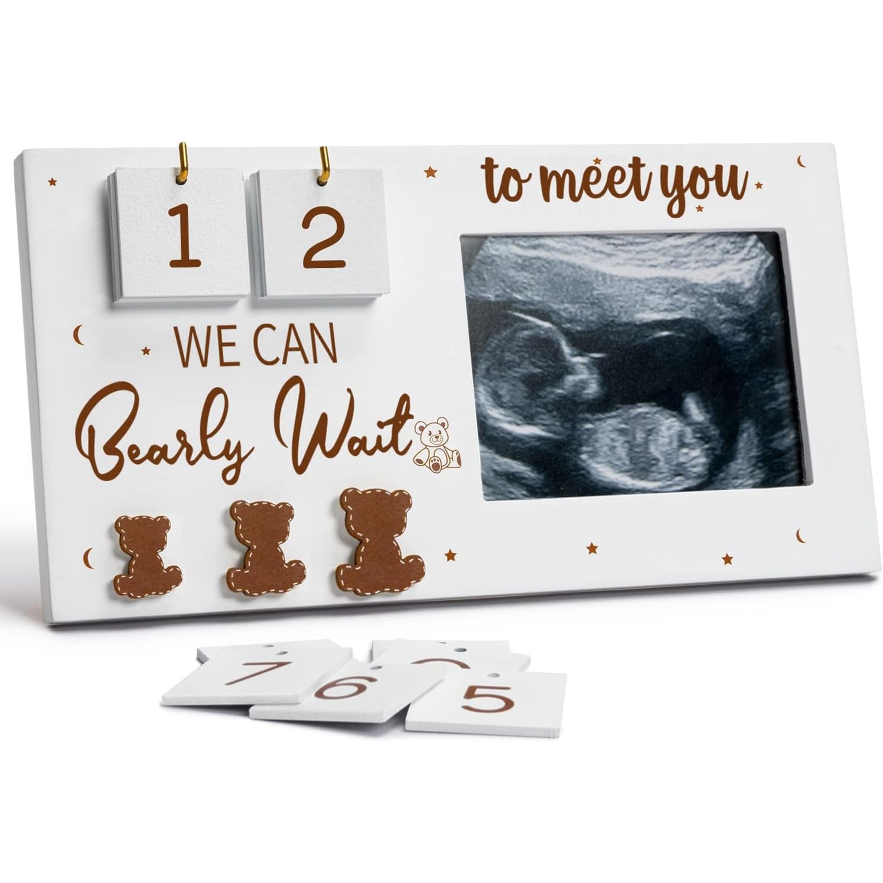 Baby Scan Photo Frames - Baby Scan Photo Frame, Ultrasound Photo Frame,baby First Scan Photo Frame For Nan, Gift For Pregnant Friend, Gallery For My Photos, Love At First Sight Gift, New Years Present