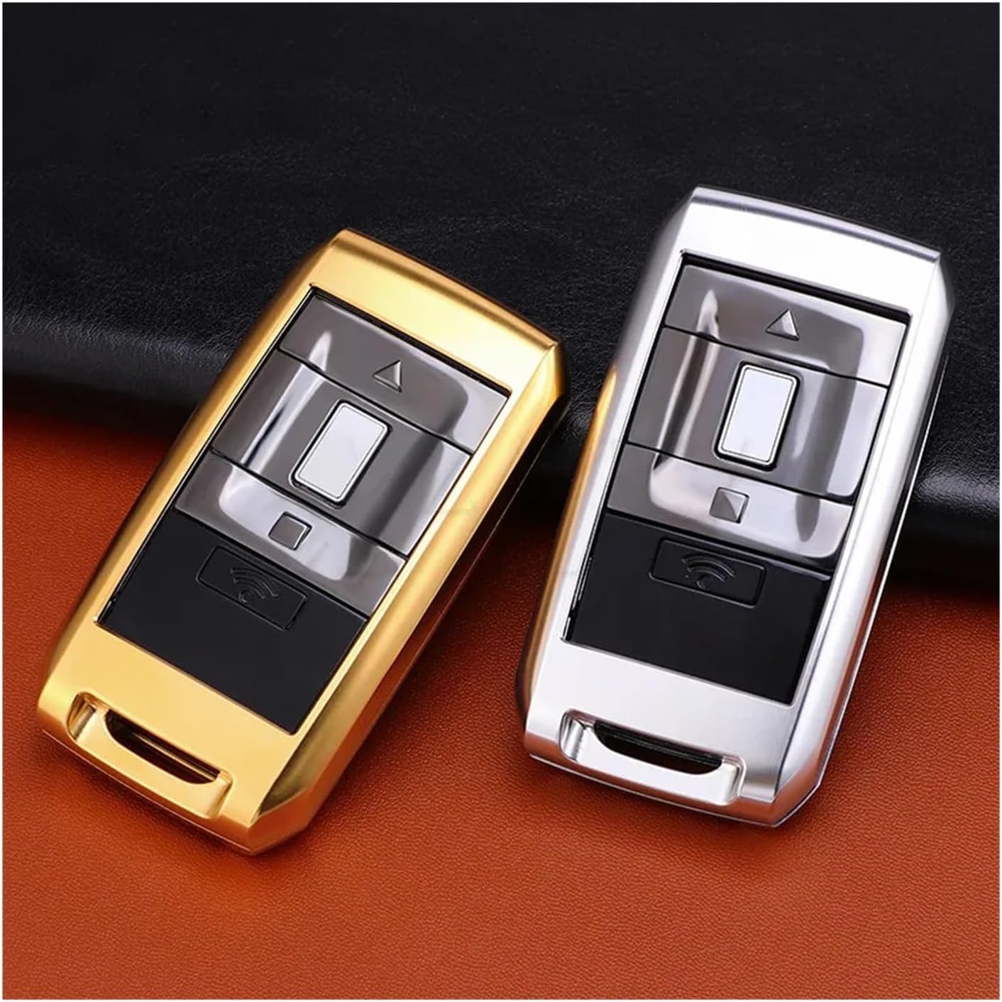 Compatible for Rolls-Royce Phantom Cullinan Ghost CAR Key Case Protection Key Fob Cover Case Shell Cover Protector Holder with Key Chain