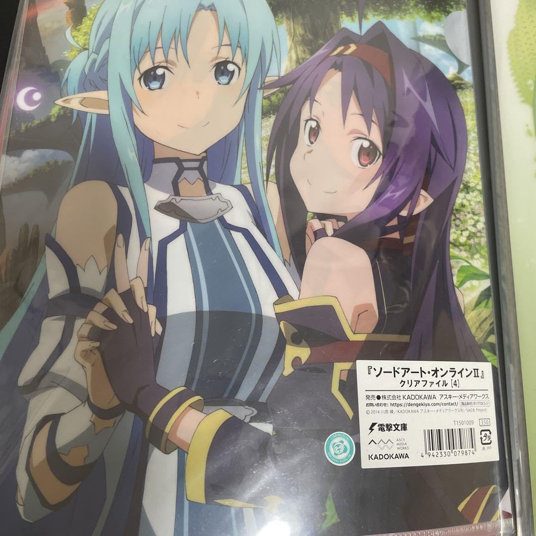Amazon.co.jp: ソードアートオンライン クリアファイル シノン キリト  
