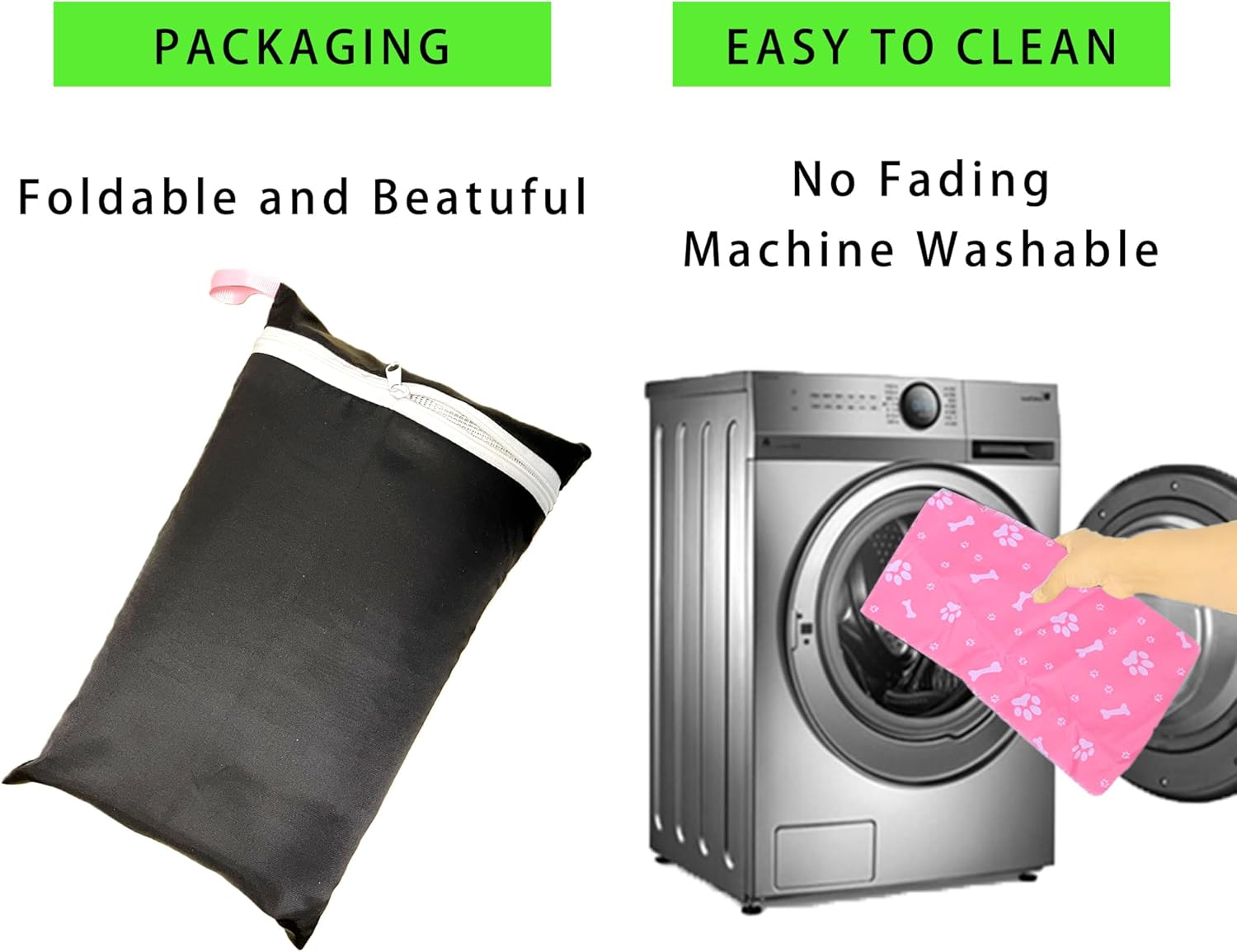 2 Pack Dog Playpen Cover and Bottom Pad Fits for 36 Inch 4 Panels Pet Playpen, Dog Crate Pad Puppy Play Pen Cover, Hoop and Loop Design (Note: Playpen Not Included). -Pink