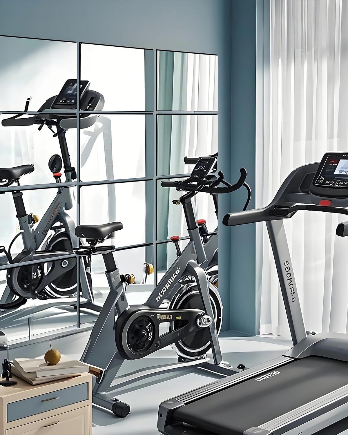 Transform Your Space: Review of Frameless 12" x 12" Glass Wall Mirror Tiles