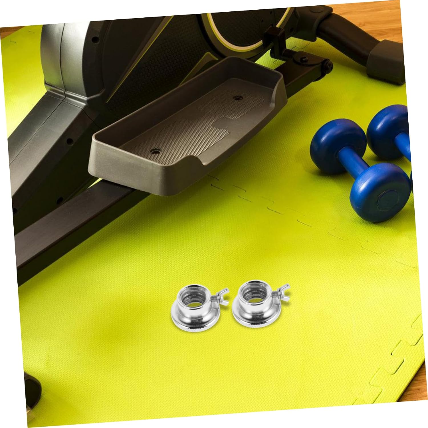 2pcs Dumbbell Nut Steel Anti Slip Collar for Workout image 5