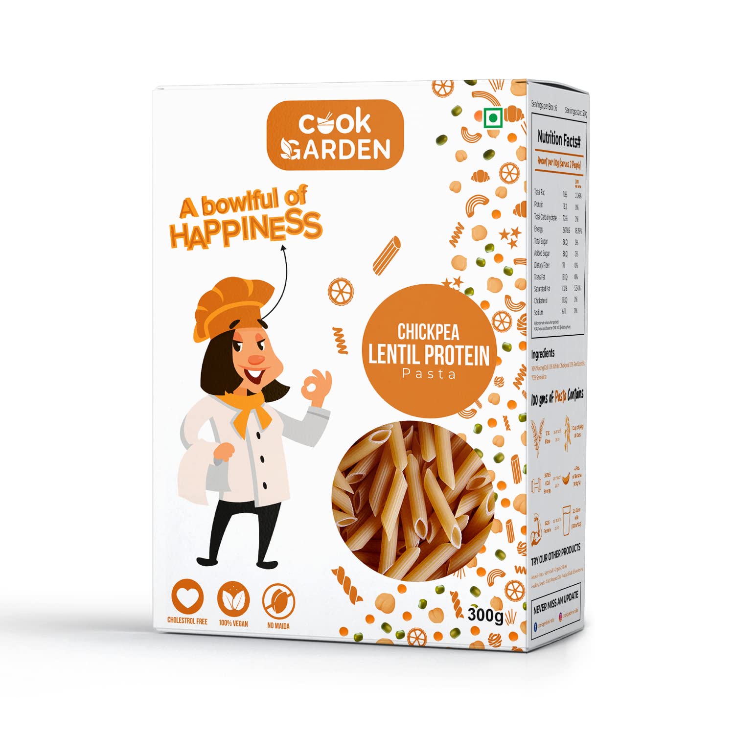 See full amazon price history chart for CookGarden Chickpea Red Lentil Penne Pasta 300g | No Rice - No Maida | Vegan | High Protein | Red Lentil Semolina,Moong Beans (Penne) CookGarden Chickpea Red Lentil Penne Pasta 300g | No Rice - No Maida | Vegan | High Protein | Red Lentil Semolina,Moong Beans (Penne) (B0BQ7CQJ5Q) Amazon Price History, Amazon Price Tracker