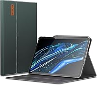 Vista 9 de INFILAND Funda para Samsung Galaxy Tab S10 Lite/10 FE/ S9 FE 5G 10.9 pulgadas/Tab S9 11 pulgadas, Cubierta Ultra Delgada Multi-Ángulo con Soporte