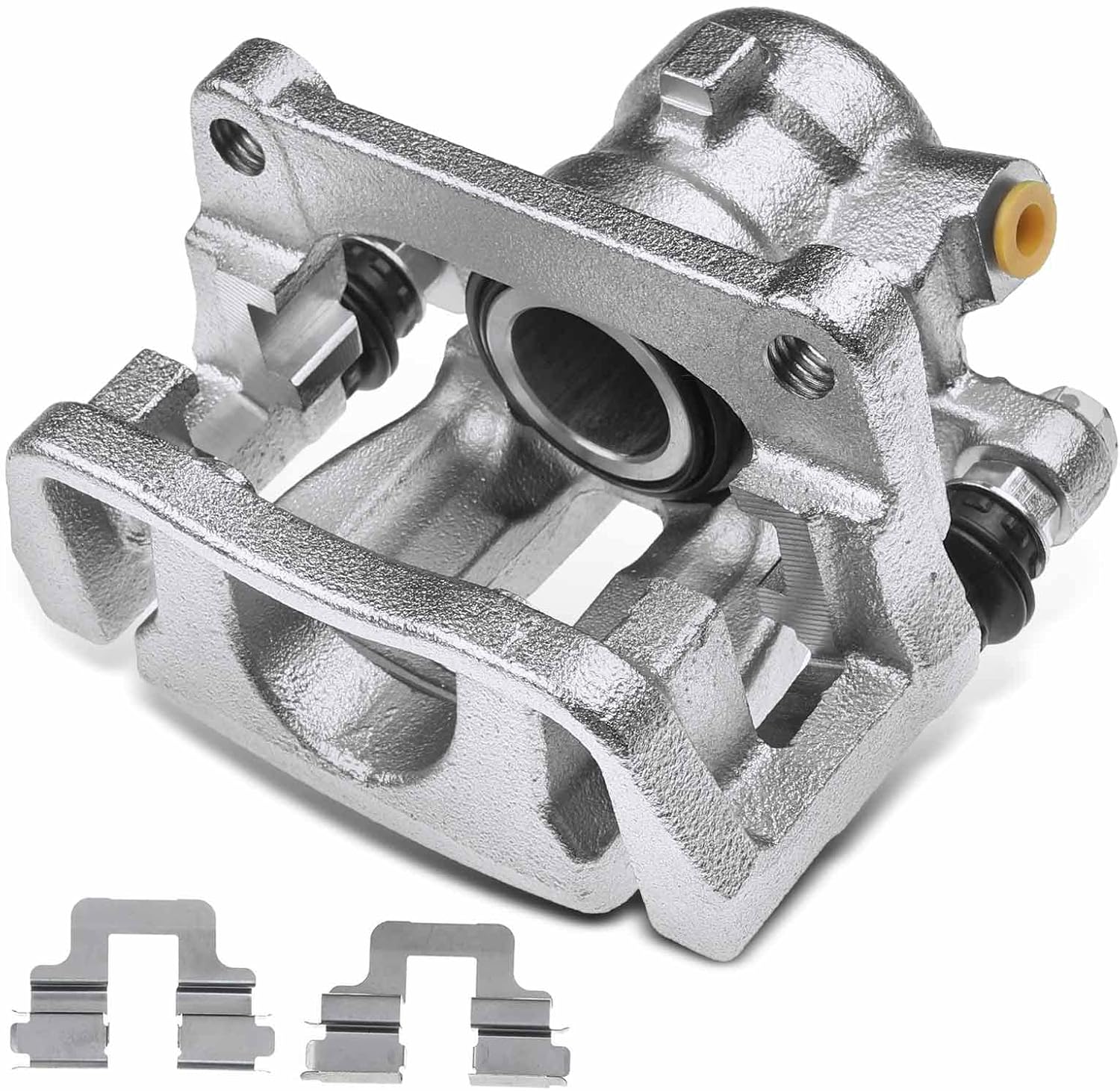 A-Premium Disc Brake Caliper Assembly with Bracket Compatible with Select Volvo Models - S80 2007 2008 2009 2010 2011 -Rear Left Driver Side