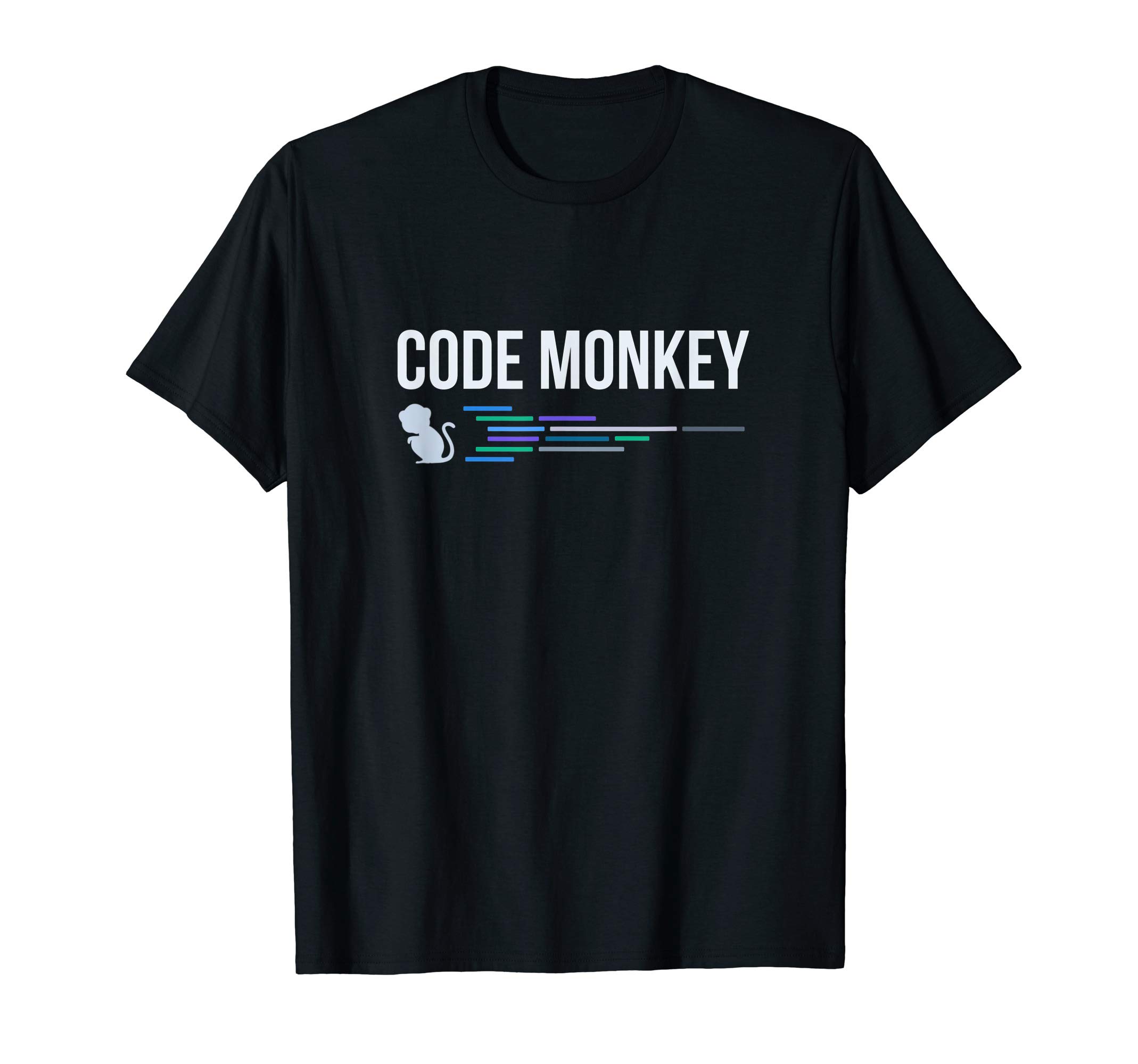 Geek Code Monkey TeesDeveloper Code Monkey T-ShirtOEKO-TEX STANDARD 100