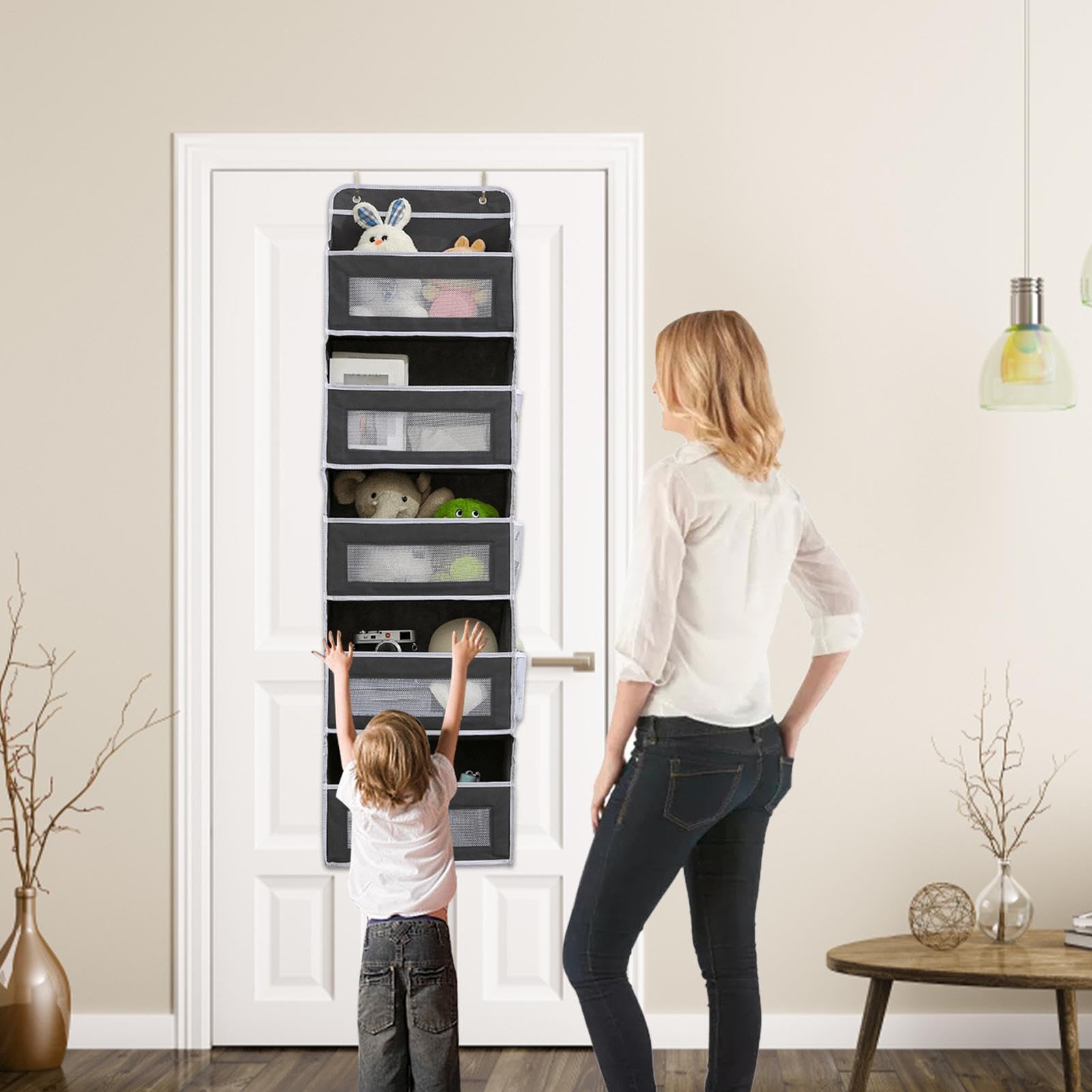 Stauraum über der Tür, Organizer hinten an der Tür - Schrank Organizer mit