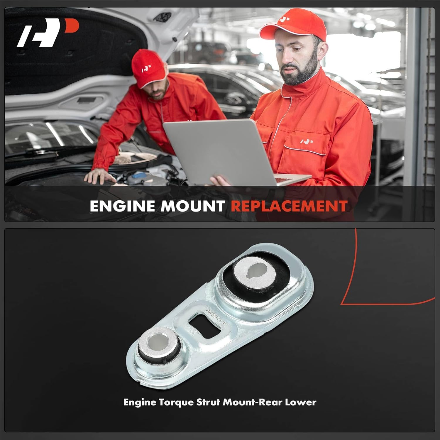 A-Premium Rear Lower Torque Strut Mount Compatible with Nissan Rogue 2021 2.5L, Sentra 2020-2024 2.0L, X-Trail XTrail 2021-2022 2.5L