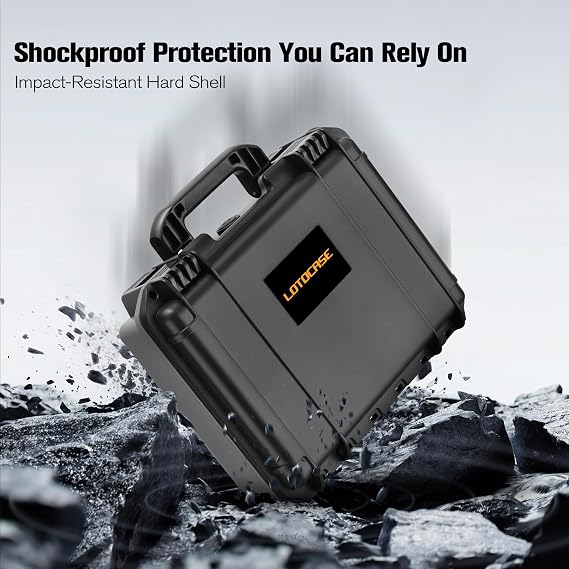Case for NOCO Boost GB40 & GB20 Waterproof Hard Box with Custom Foam | Shockproof Protective Travel Box Compatible with NOCO GB40/GB20 Jump Starter - for Car Truck Owners | for Emergency,Travel