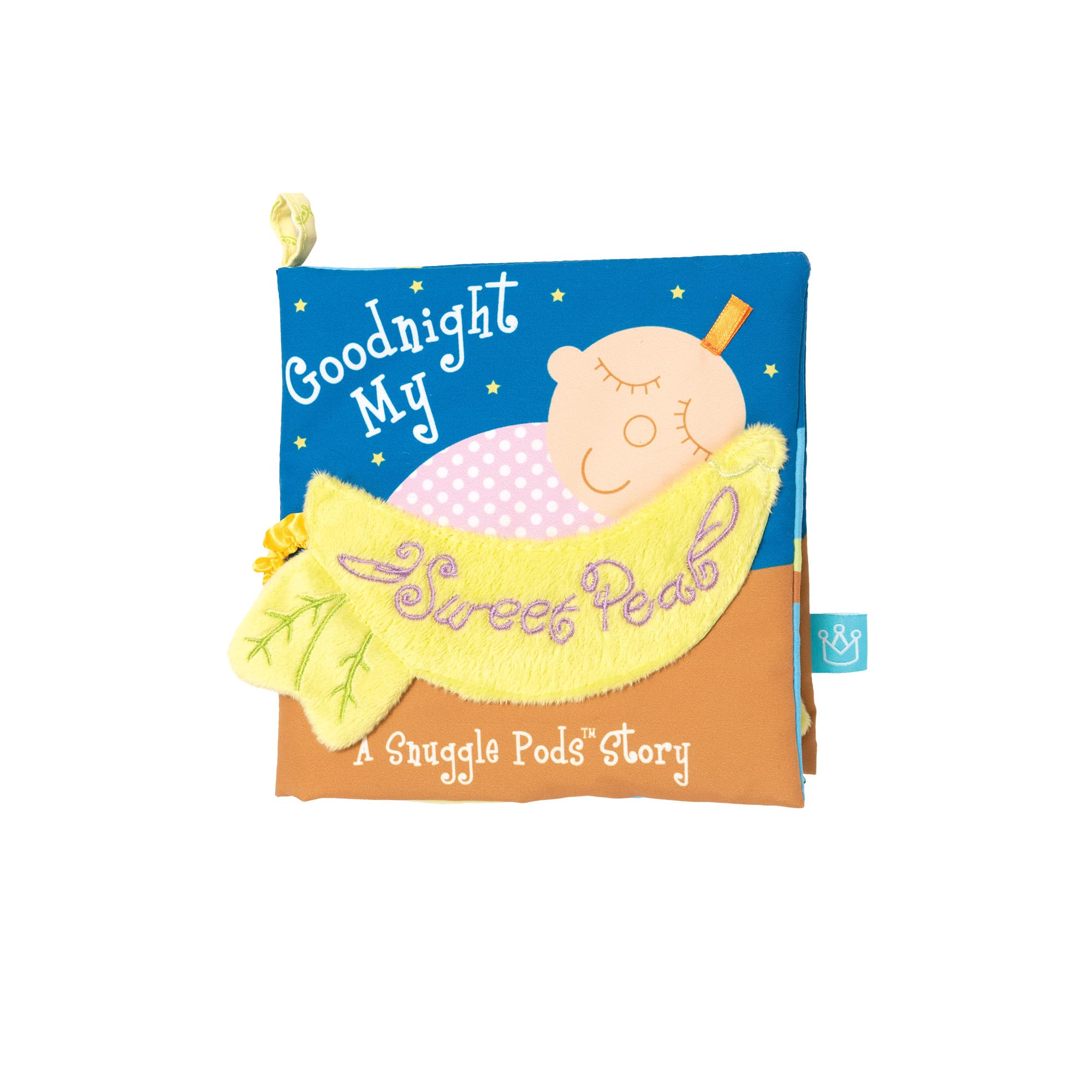 Snuggle Pods Goodnight My Sweet Pea Soft Activity Book