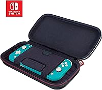 Vista 8 de Game Traveler Nintendo Switch Case - Switch OLED Case for Switch OLED Switch and Switch Lite Adjustable Viewing Stand Bonus Game Cases Deluxe Carry