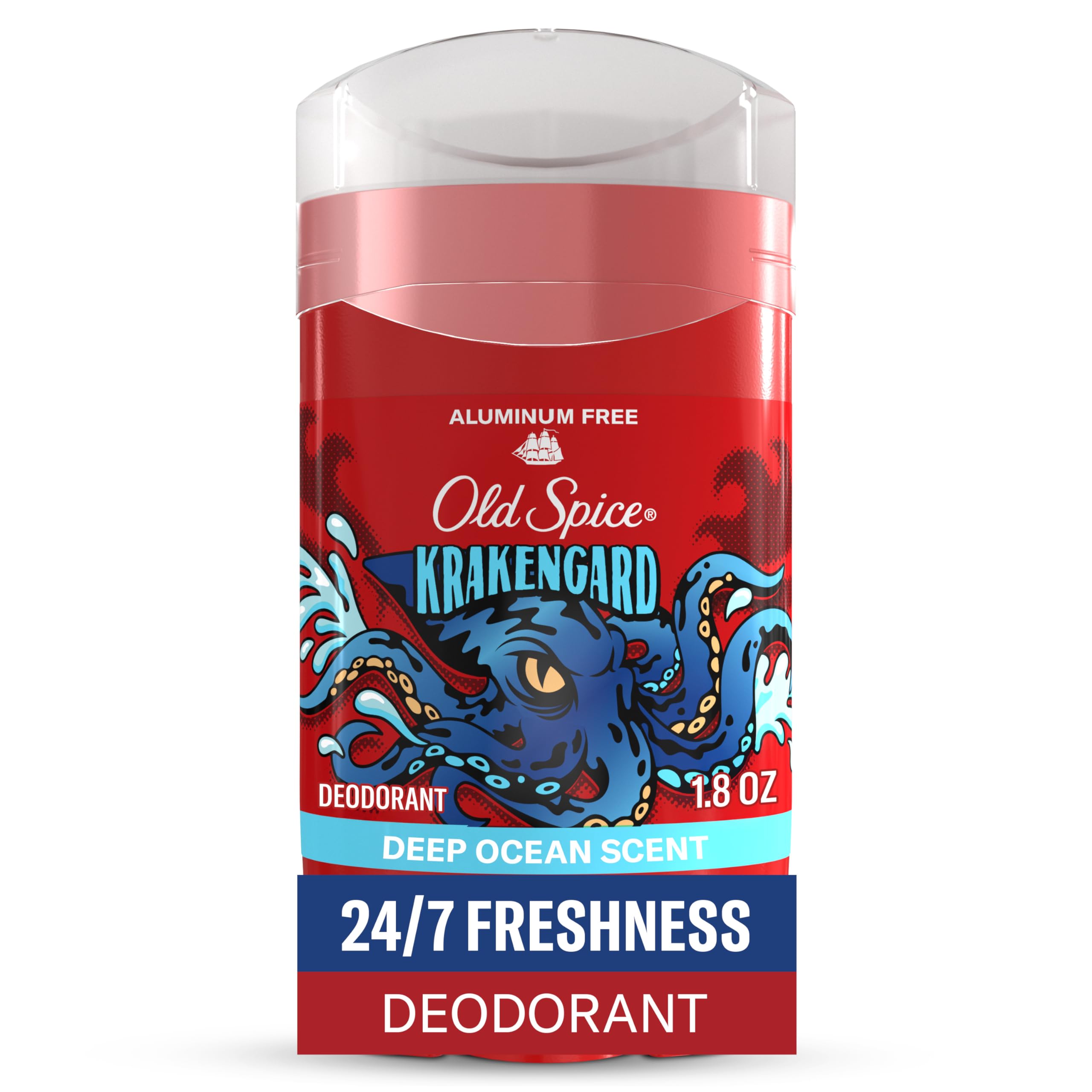 Old Spice Aluminum Free Deodorant for Men 24 7 Freshness Lasting Scent Long Lasting Protection Legendary Fragrance to