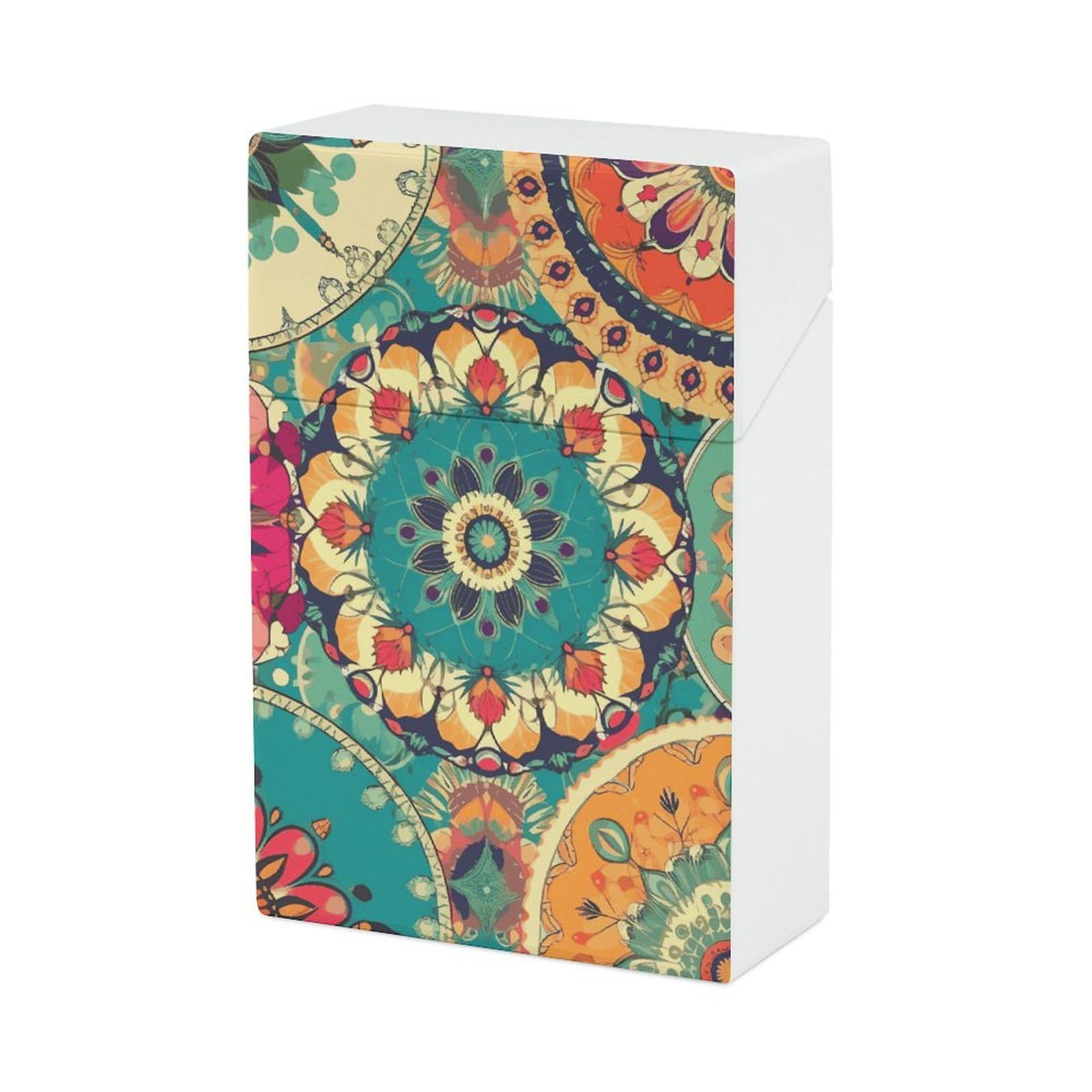 Amazon.com: Cigarette Case Vintage Cigarettes Holder Round Flower King Size Cigarette  Box Waterproof Lightweight Cigarettes Dispenser for Men Women Smoker Gift :  Health & Household