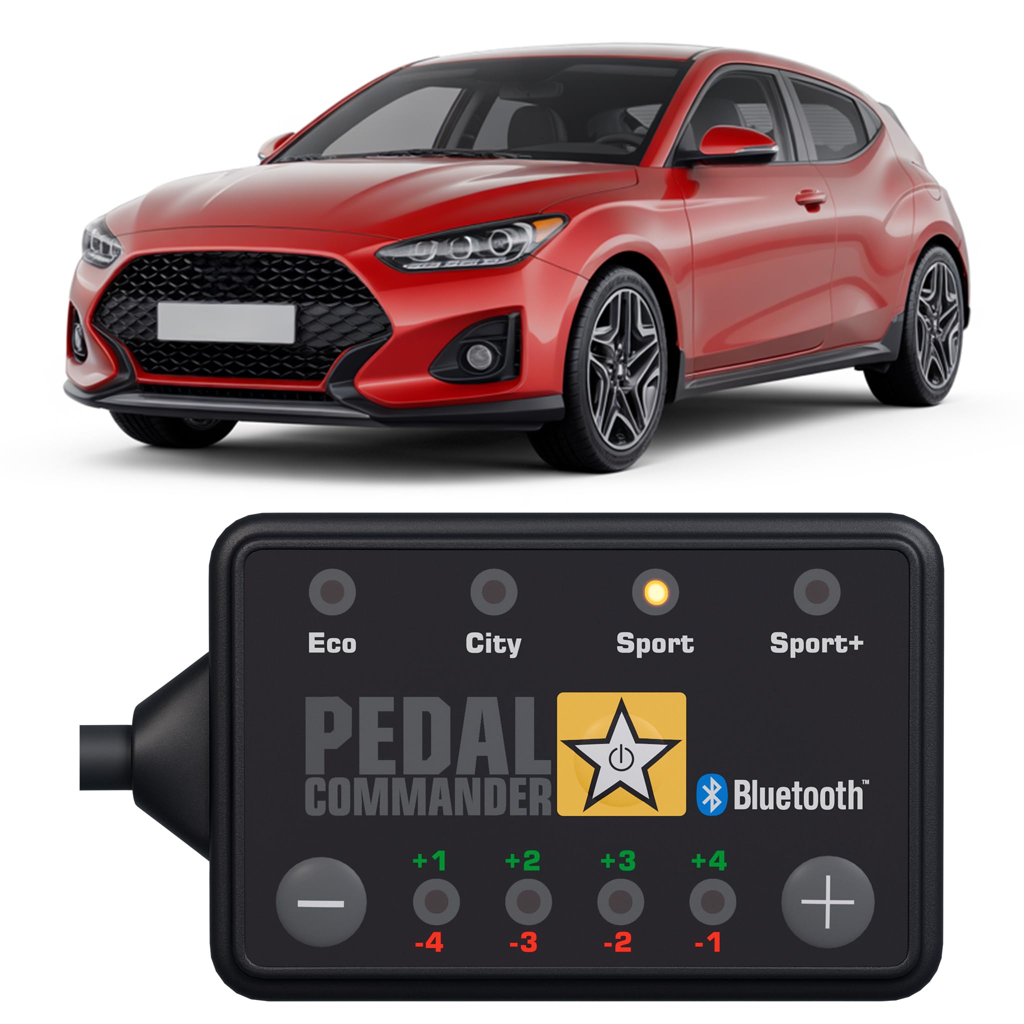 PEDAL COMMANDER for Hyundai Veloster 2011-2018 Throttle Response Controller Fits: 1st Gen, Base, Style, Tech, Turbo, RE:MIX, Rally Edition, 1.6L Hyundai Veloster Accessories
