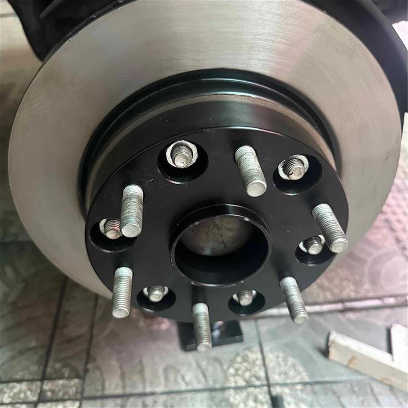Radverbreiterung 2 Stück 20-50mm Spurverbreiterungen Adapter PCD 6x 114,3 CB 66,1mm Für 6 Lug Für NAVARA D40/D23(2PCS 25MM)