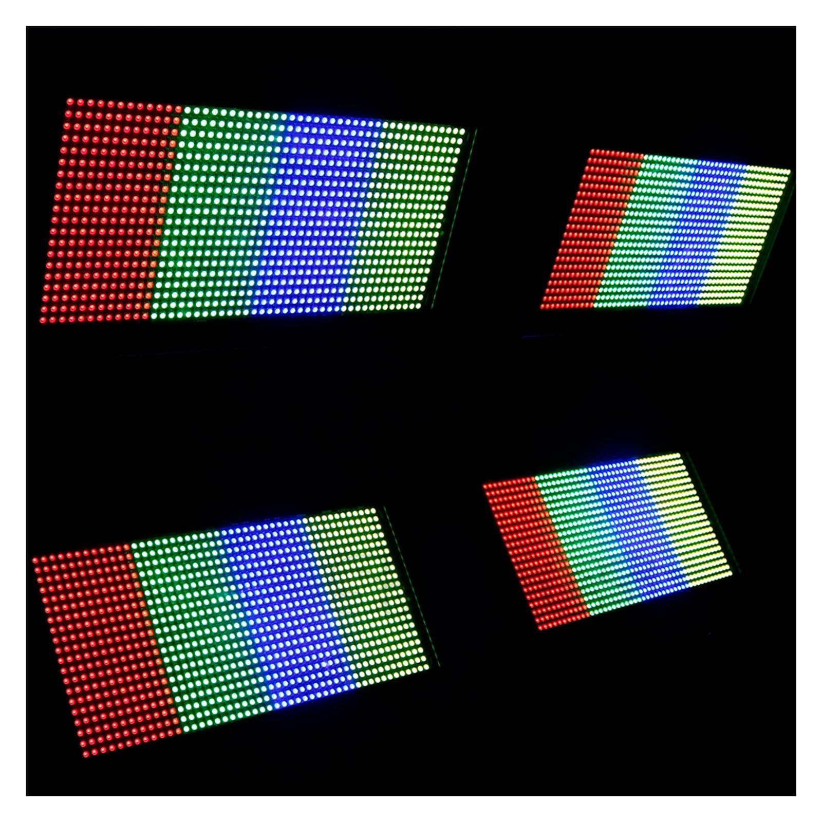 Luces Discoteca, Iluminación LED estroboscópica de lavado RGB de 200W for DJ, discoteca, Bar, Nightcuble, fiesta en casa, puesta en escena profesional para DJ, decoración de fiestas.