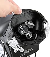 Vista 14 de Bike Seat Bag Bicycle Saddle Bag Under Seat Waterproof Reflective Cycling Saddle Pack for Mountain Road Bikes Black