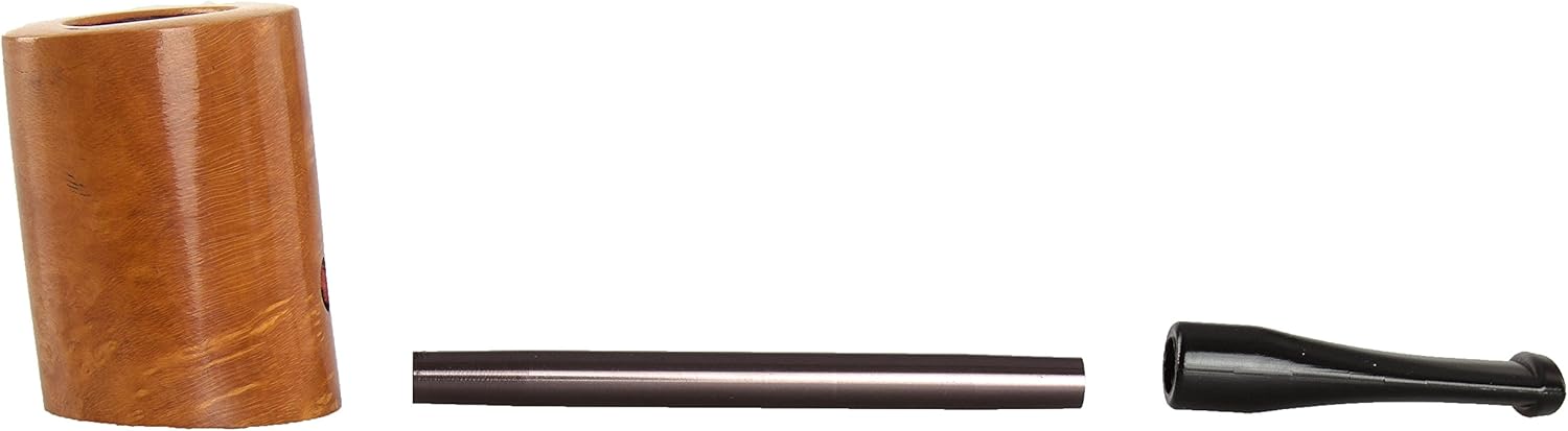 Compass Natural Smooth Tobacco Pipe - TP4602