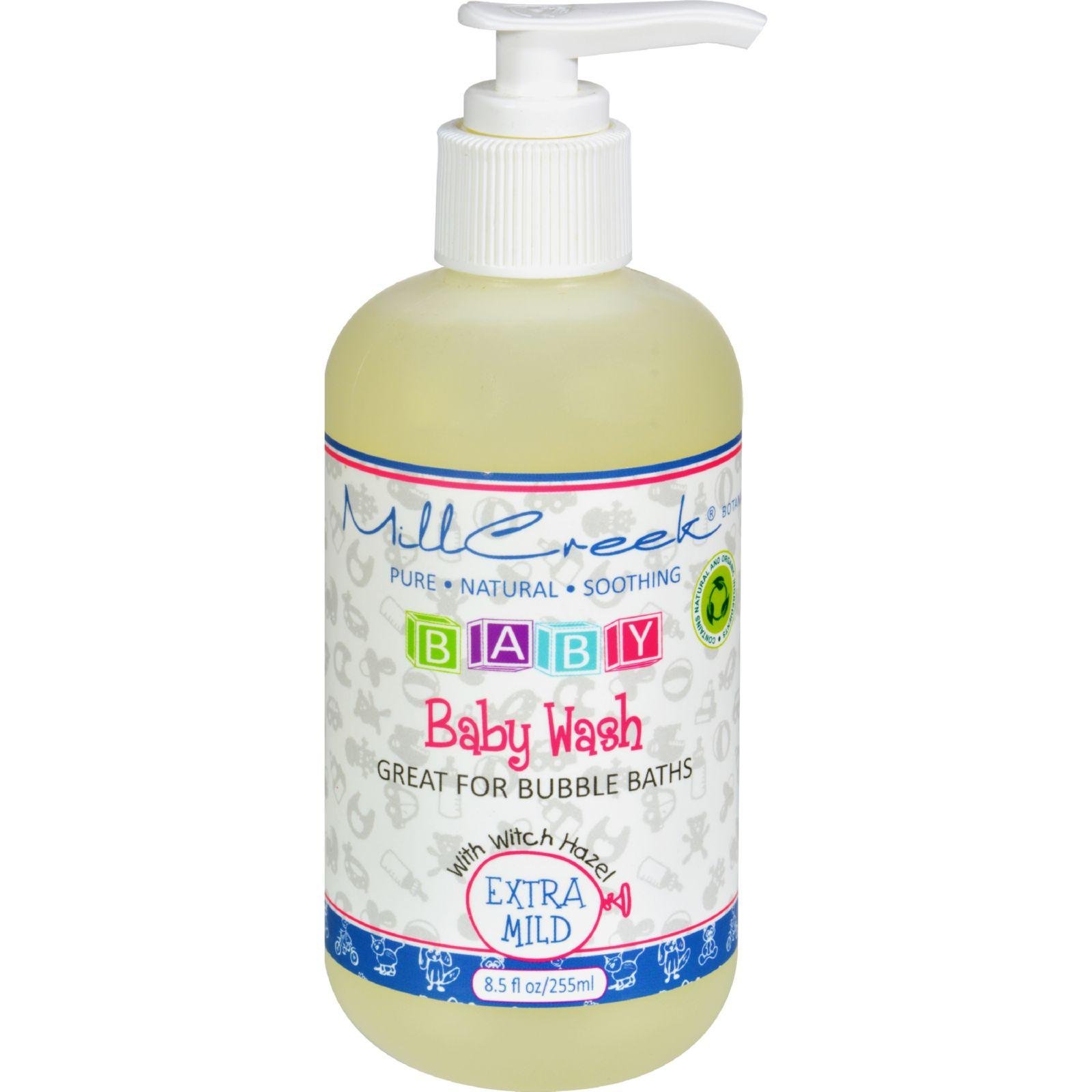 MILL CREEK BABY WASH & BUBBLES, 8.5 FZ