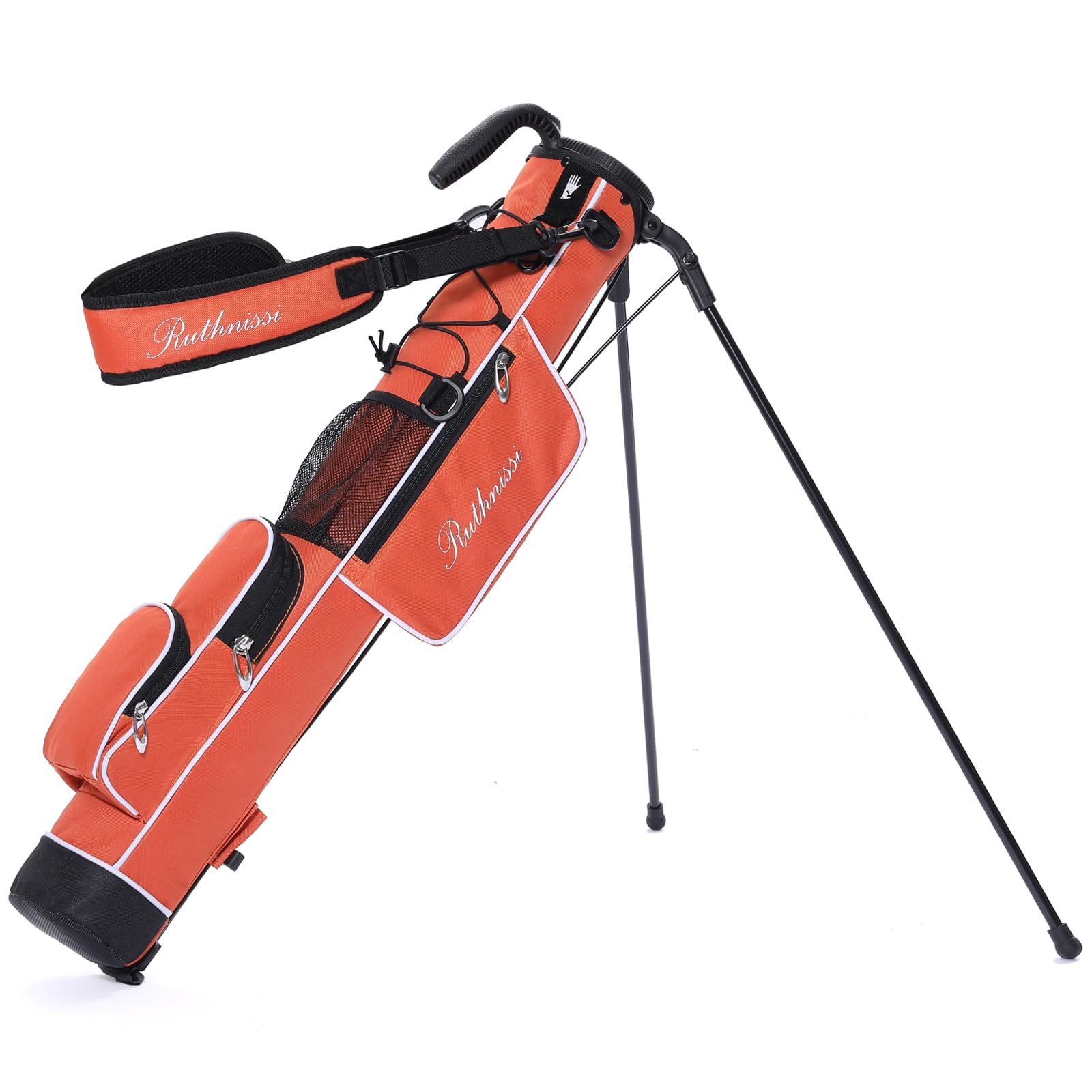 Golf Stand Bag, Lightweight Golf Easy Carry Bag with Padded Strap?Durable Pitch n Putt Golf Bag, Practice Ranger Sunday Golf Bag for Men&Women