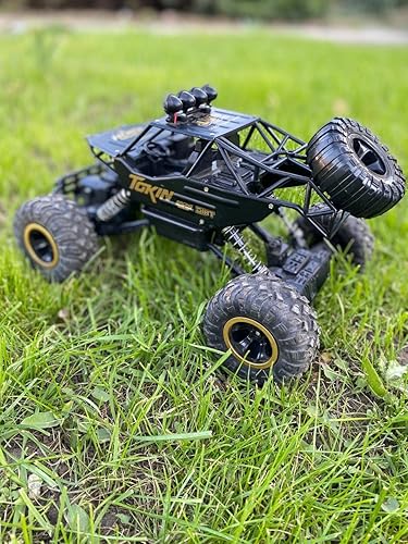 Miniatura 7 de RC Car 112 4WD Control remoto de alta velocidad Monster Truck Buggy Off Road (Plata)