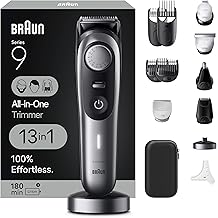 Braun Series 9 All-in-One Multi Grooming Kit for Men, 13-in-1 Beard Trimmer, Body Groomer, Hair Clipper and Manscaping for Face &amp; Body, 9440