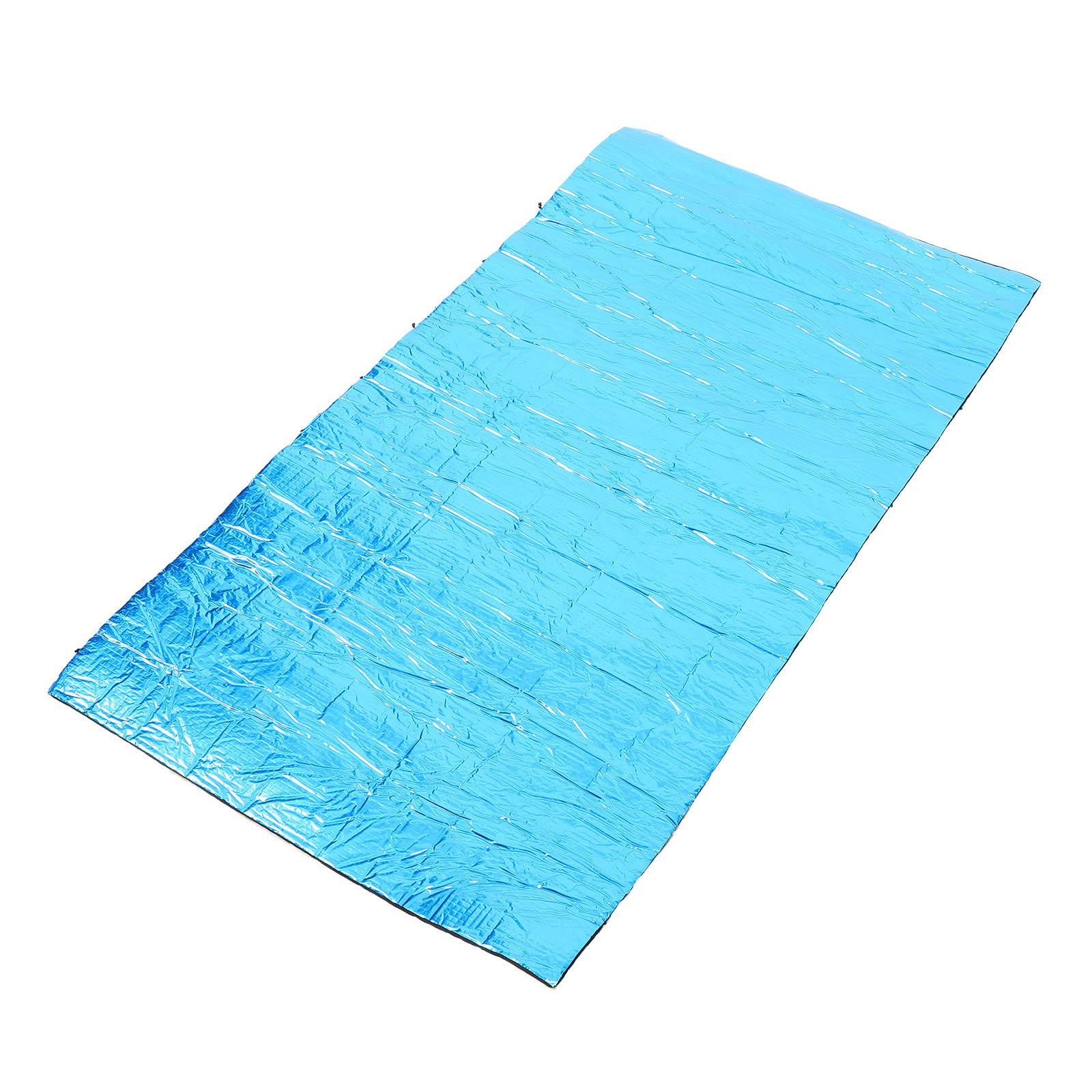 Isolation phonique voiture contre le bruit moteur avec ce tapis alu bleu 5mm