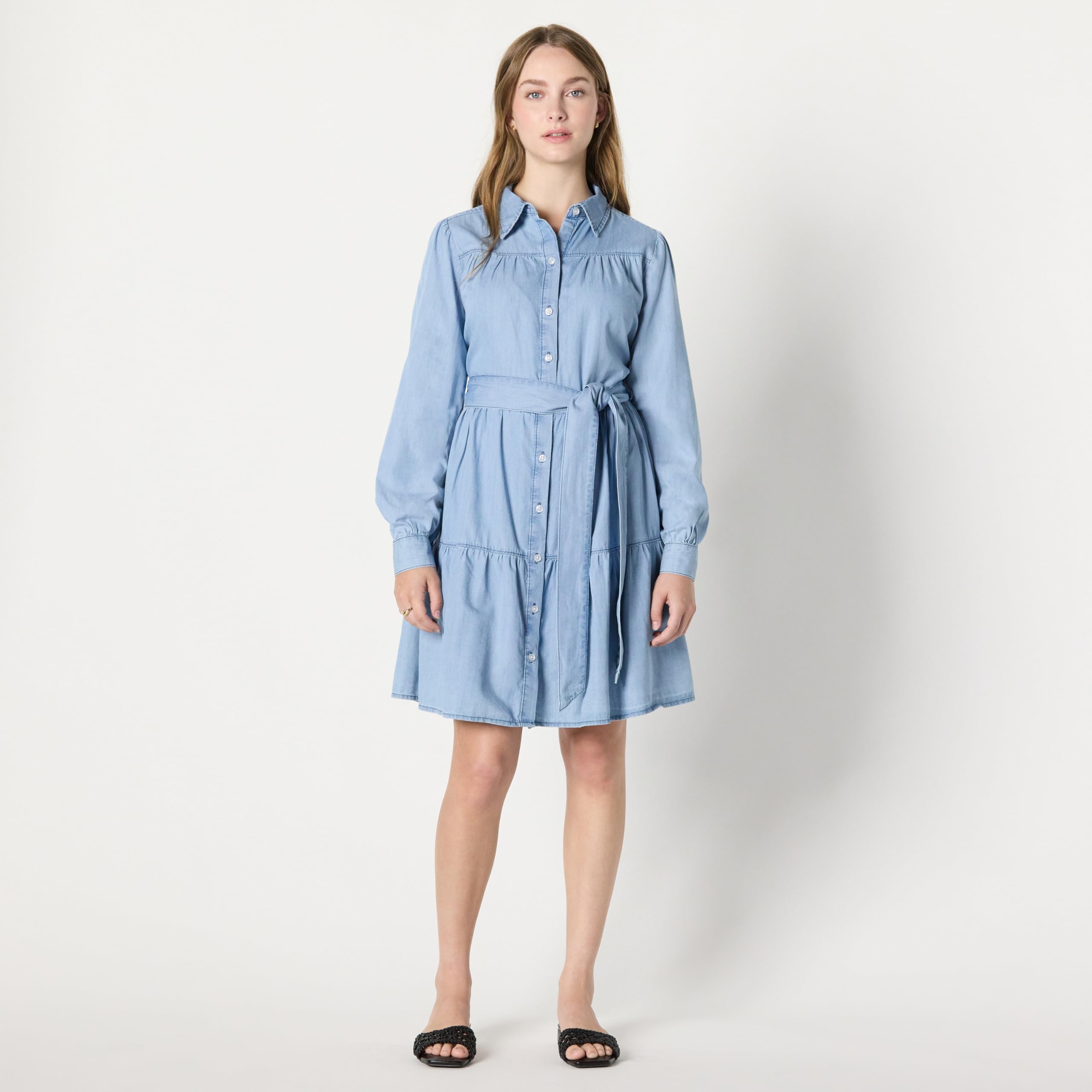 amazon shirt dress 10 Lightweight Summer Dresses to Shop at Amazon Essentials Summer Dresses with