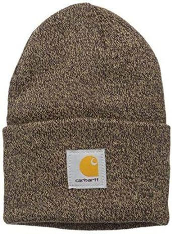 Carhartt - Acrylic Watch cap - Dark Brown/Sandstone 18247 Iconic Watch  Cappello CHA18247BRNSANDSTN-One Size : Amazon.it: Orologi