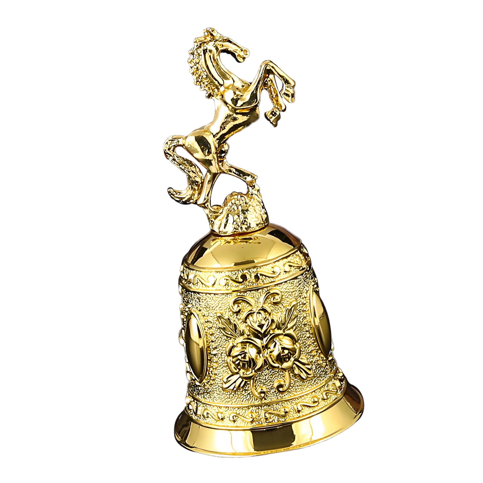 Whoasyst Premium Metal Service Bells for Professional Use Practical Restaurant and Club Zincs Alloy Tabletop Bells Club Restaurant Alarm