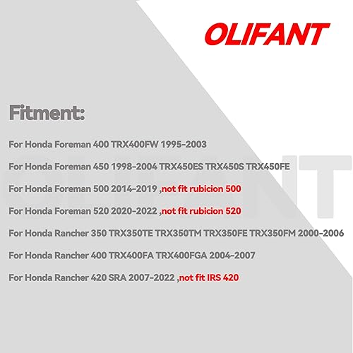 Miniatura 2 de Zapata de freno trasero para Honda Rancher 350 400 420 Honda Foreman 400 450 500 520 06430-HN0-A20 06430-HN0-A30