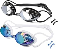 Vista 1 de Gafas de natación, antiniebla, protección UV, espejadas y transparentes