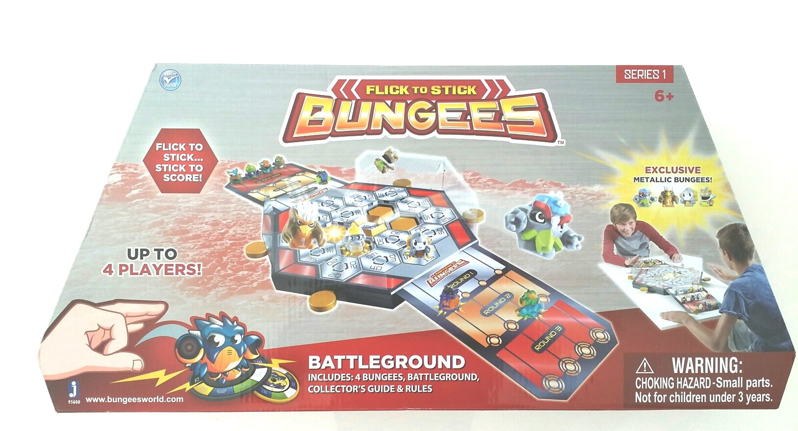 Flick To Stick Bungees Battleground Pack Series 1 - Figurines Jouet Jazwares 2014 - Neuf