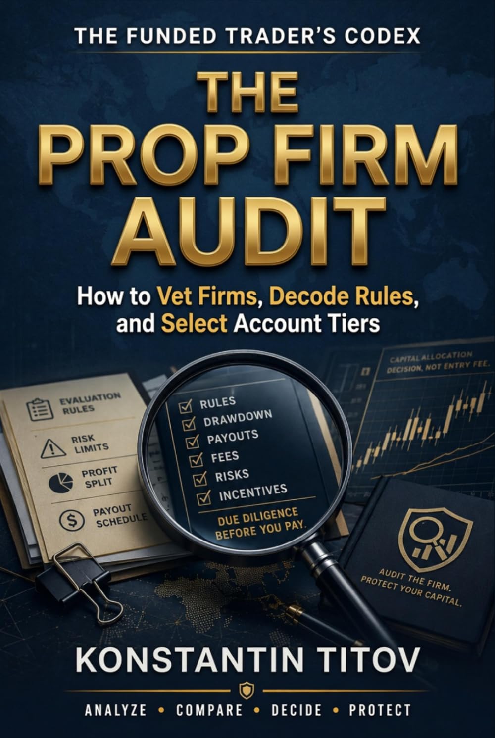 The Prop Firm Audit: How to Vet Firms, Decode Rules, and Select Account Tiers (The Funded Trader's Codex)