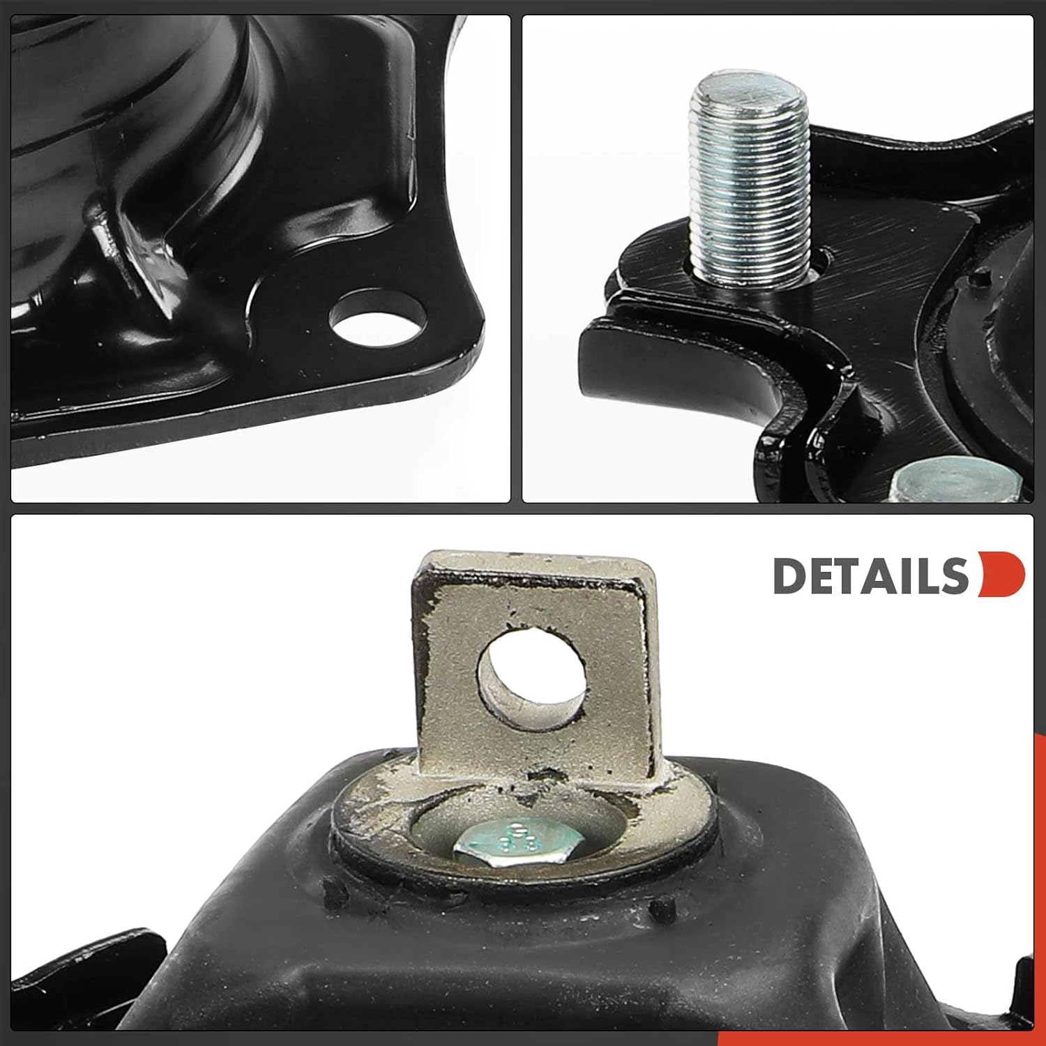 A-Premium 2PCS Front and Rear Engine Motor Mount Set Compatible with Honda Pilot 2006 2007 2008 3.5L, FWD, Replace# 50810SHJA62, 50810SHJ305