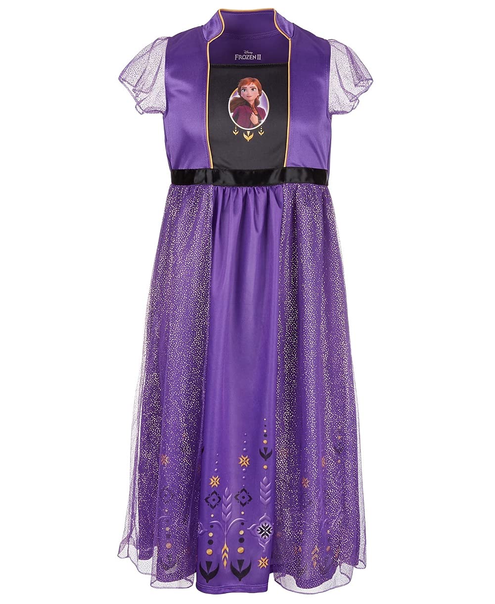 Disneygirls Frozen Fantasy Nightgown Princess Elsa Dress Pajama
