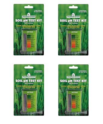 Jonathan Green Soil pH Test Kit 10 Tests in Each Kit 4 Pack