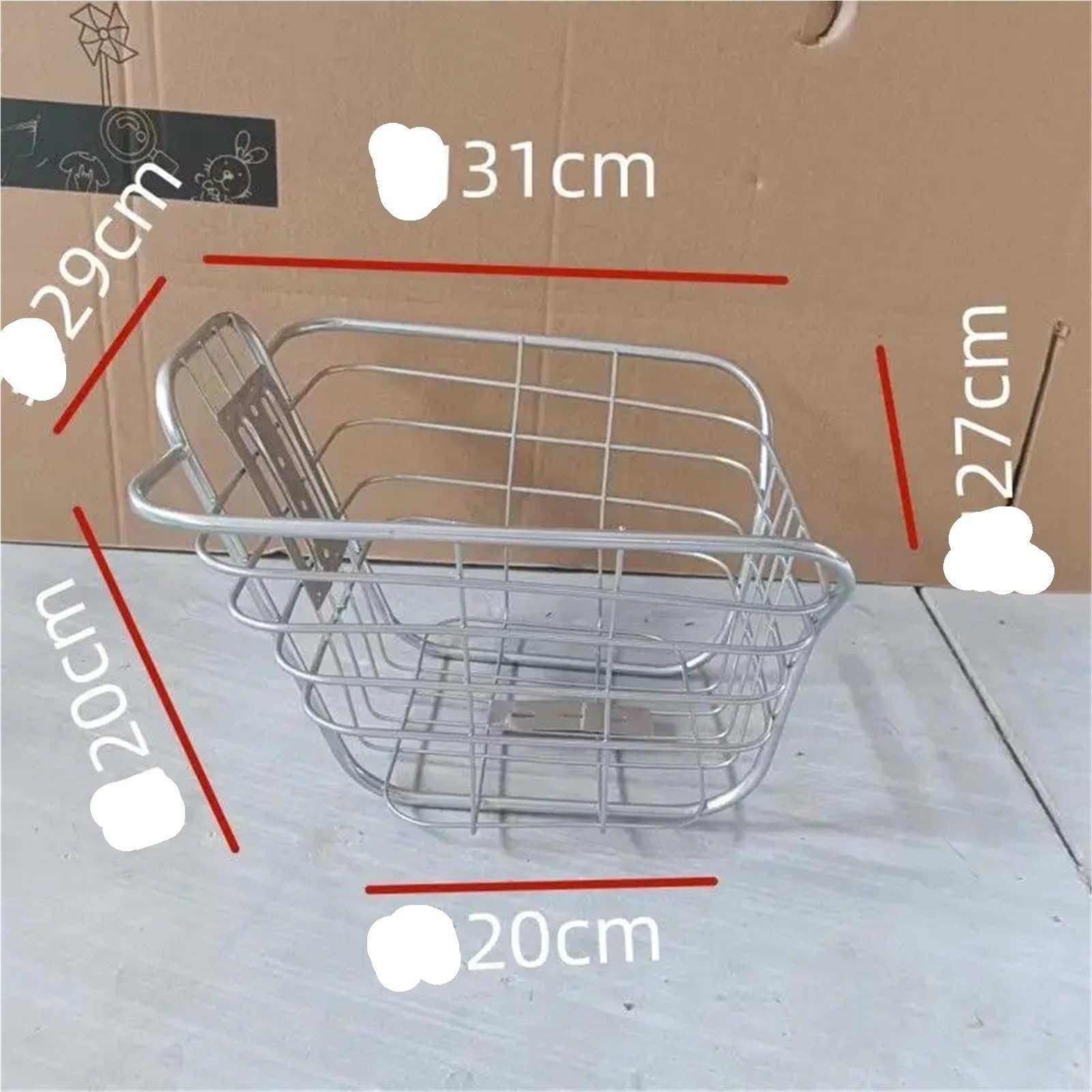 Panier Avant de vélo épais
