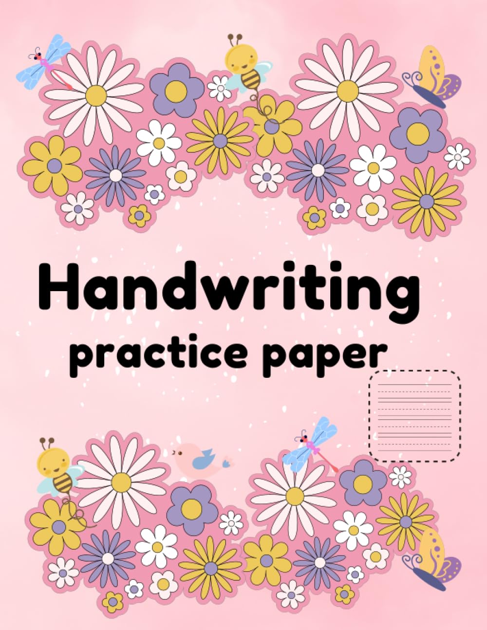 Independently published Handwriting Practice Paper, Preschool pre-handwriting for kids, kindergarten, students, school: Lined papre with dotted midline,large size 8.5"*11"