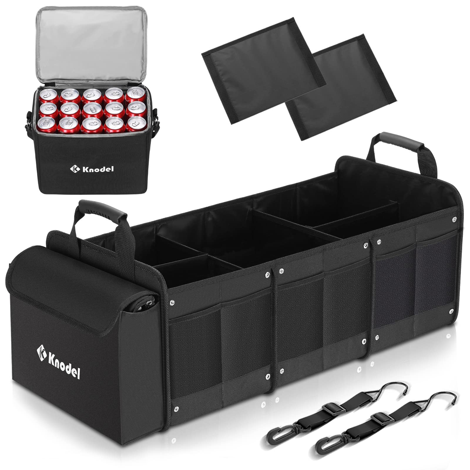 Buy K KNODEL Extra Large Trunk Organizer With Cooler Bag, 3