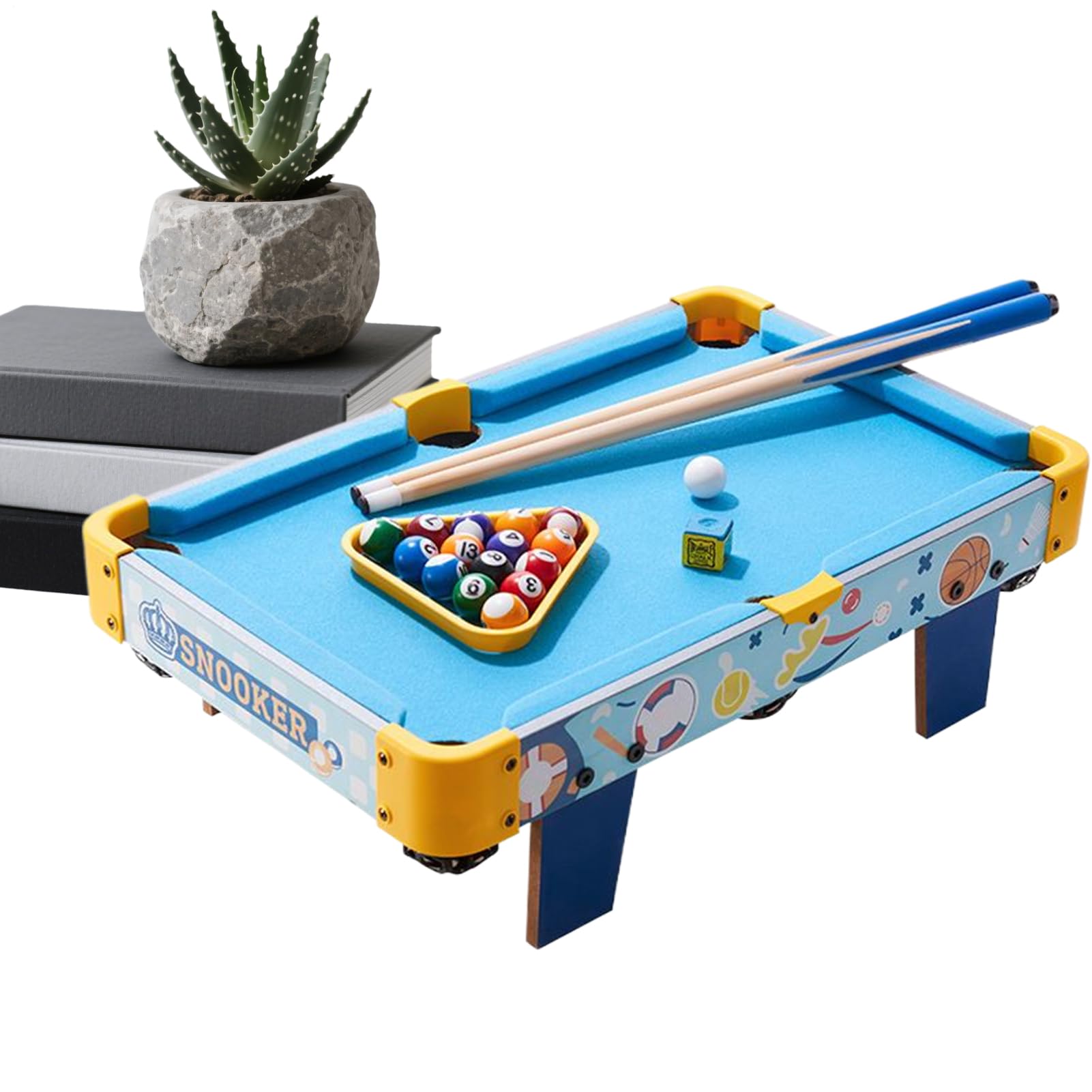 Da Biliardo per Bambini Pieghevole Portatile Divertente Educativo Giocattolo Giochi Da per Bambini Adulti Famiglia Esterno Soggiorno Festa | Accessorio Interattivo per Gioco E App