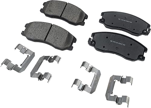 Miniatura 2 de Juego de pastillas de freno delanteras de 2 ruedas compatibles con Chevrolet Equinox 2007-2009, para Saturn Vue 2008-2010, para Suzuki XL-7