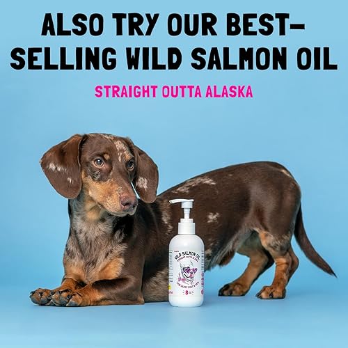 Miniatura 8 de Omega 3 Alaskan Salmon Oil Treats for Dogs 30 Fish Oil Chew Supplement Skin and Coat Allergy and Picch Relief Hip & Joint Health Brain Shots