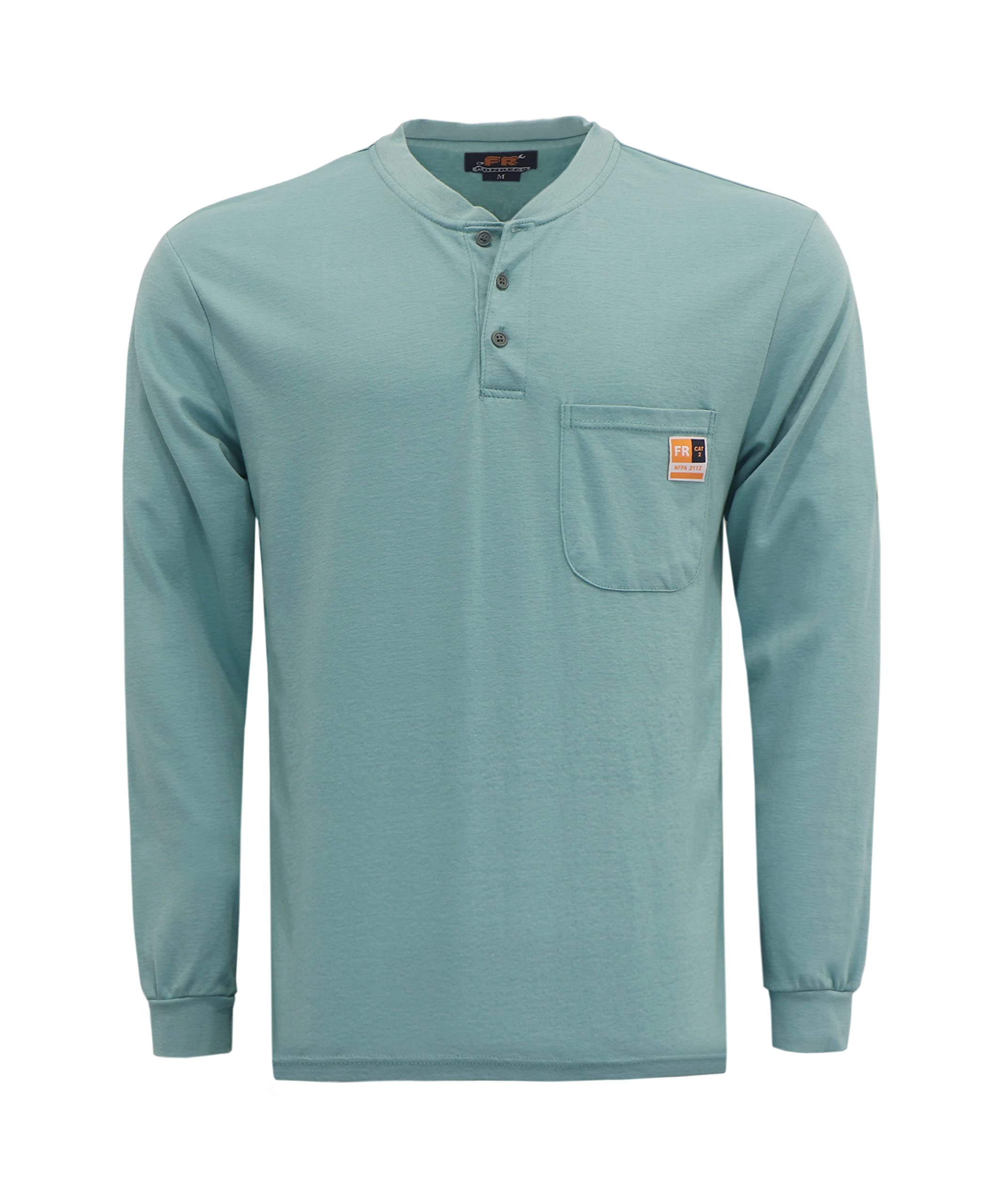 KONRECO FR Shirts for Summer Flame Resistant Shirt 5.5oz Light Weight&7oz CAT2 Henley Shirts