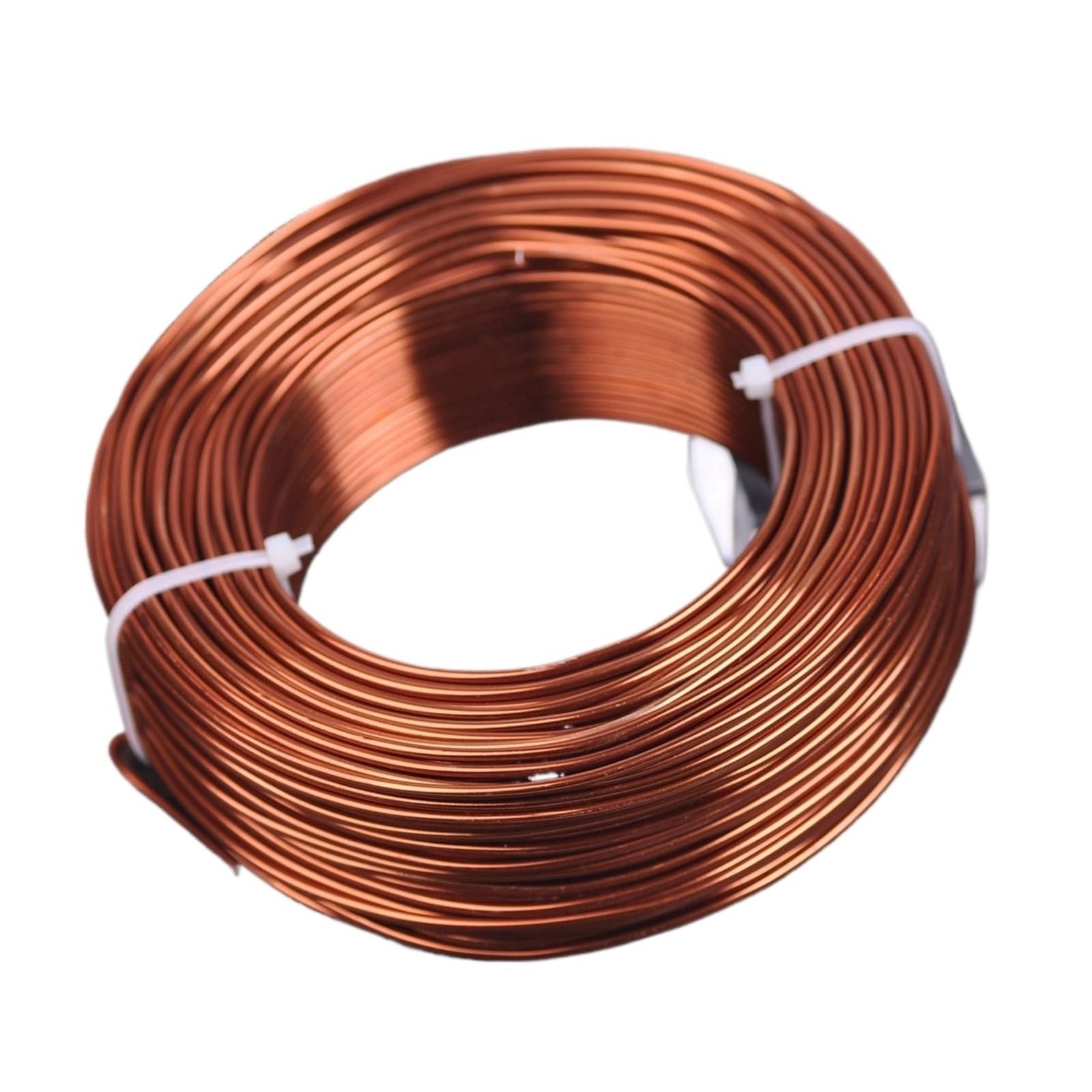 Aluminum Craft Wire Alambre De Aluminio, 1 Rollo, 500g, 0,8-3,0mm, Multicolor, Fabricación Joyas, Manualidades, Abalorios, Bricolaje(Bruin,1.5mm 95meters)
