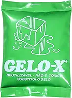 Termogel Gelo Flexível Reutilizável Em Gel Gelo-X Grande Verde
