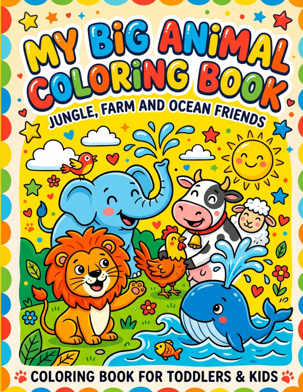 My Big Animal Coloring Book
