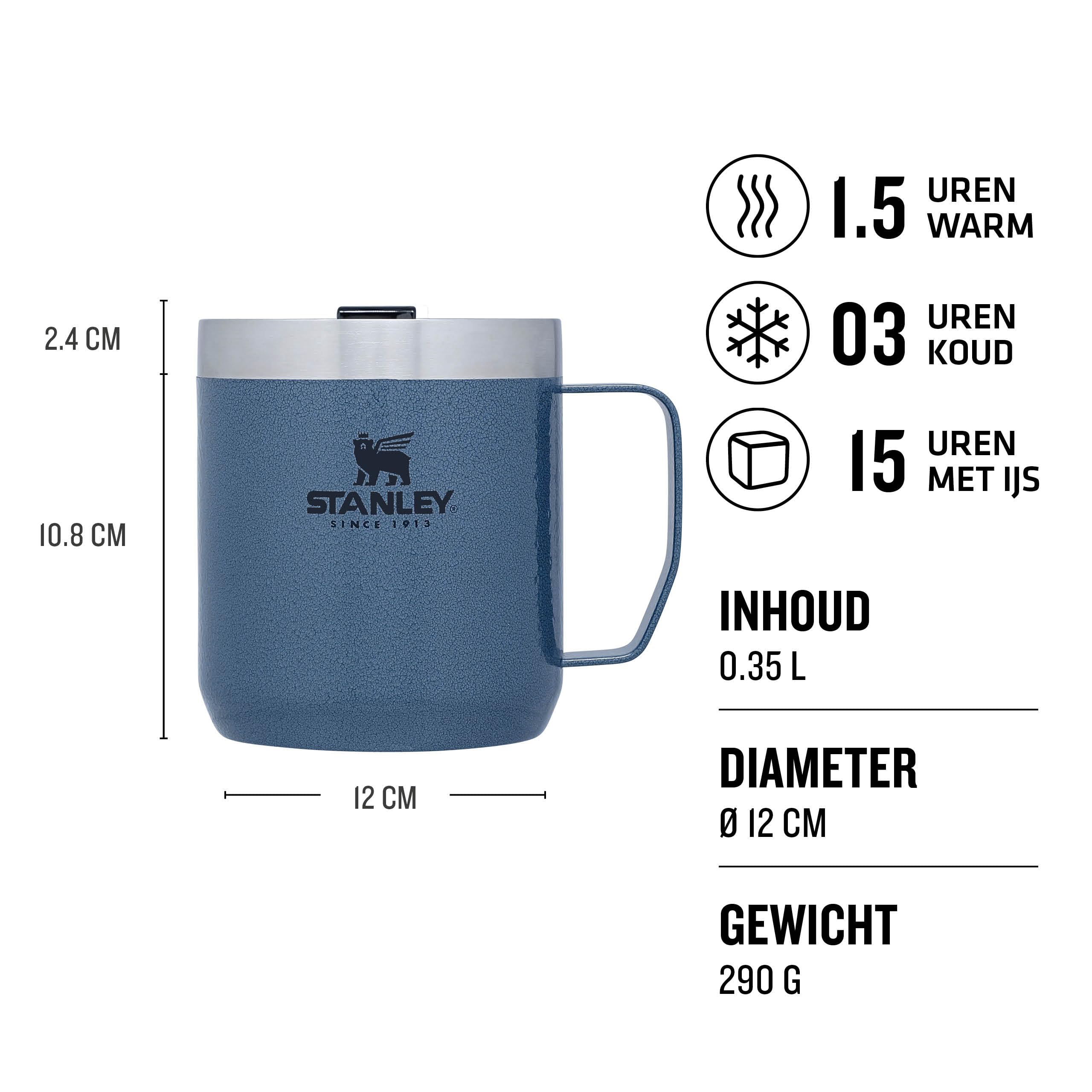 Stanley Adventure Stacking Beer Pint 0.47L - Houdt Bier 4 Uur Koud